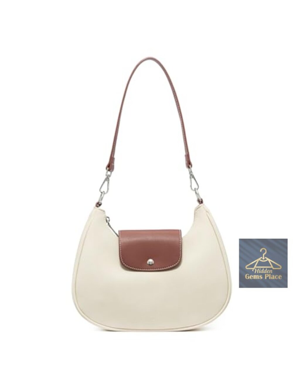 Vegan Leather Hobo Handbag RFID Blocking Crossbody Shoulder Bag Anti Theft Purse